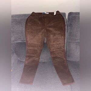 NWT Old Navy Chocolate Corduroy OG straight